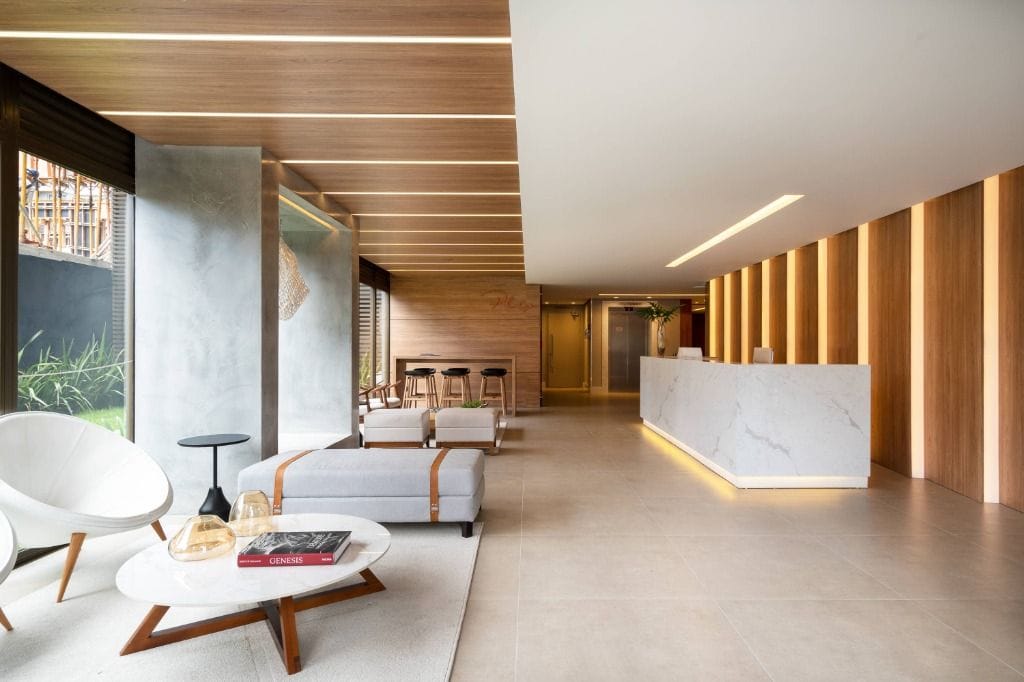 Sala comercial à venda no Plex Hub Corporativo, Parque Una - 74 m², andar alto, acabamentos de alto padrão e 2 vagas de garagem. - 9