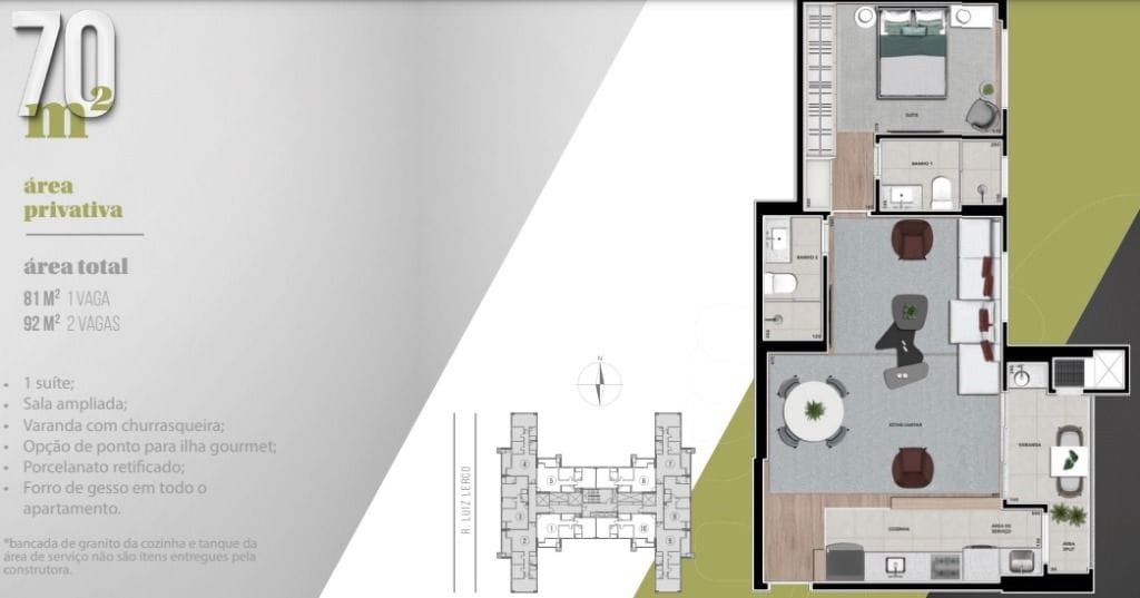 Apartamento, 2 quartos, 70 m² - Foto 37