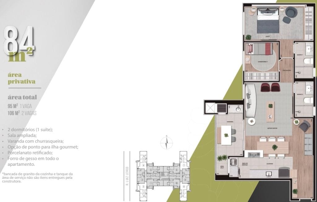Apartamento, 2 quartos, 70 m² - Foto 39