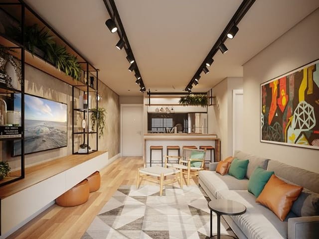 Apartamento 2 quartos e 2 banheiros, à venda, no bairro Cassino em Rio Grande