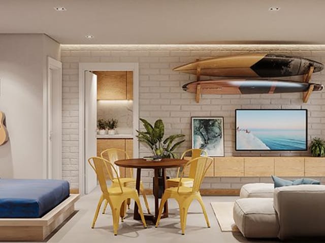Apartamento 2 quartos e 2 banheiros, à venda, no bairro Cassino em Rio Grande