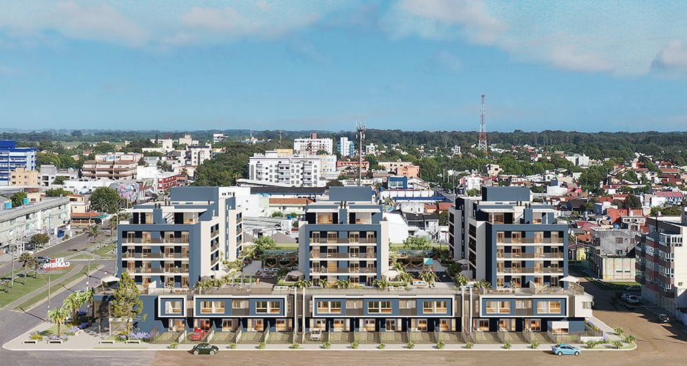 Apartamento à venda no Cassino, Rio Grande, RS, Cond. Miramar, 105 m², 2 dorm, 1 suíte, 1 vaga, vista para o mar, churrasqueira e terraço..