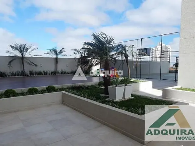 Apartamento 2 quartos e 3 banheiros, para alugar, no bairro Oficinas em Ponta Grossa