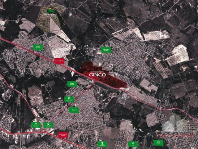 Terreno com 250m², à venda, no bairro Jardim Imperial em Cuiabá