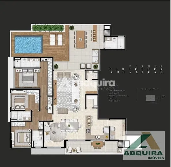 Apartamento, 3 quartos, 121 m² - Foto 7