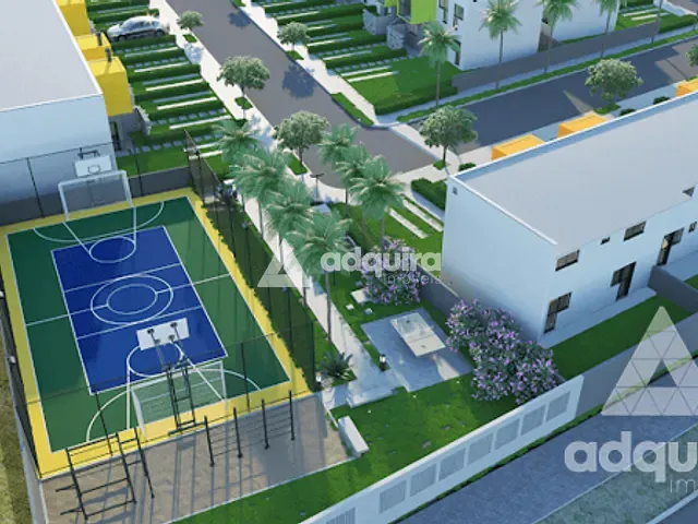 Apartamento com 64m² 2 quartos e 1 banheiro, à venda, no bairro Uvaranas em Ponta Grossa