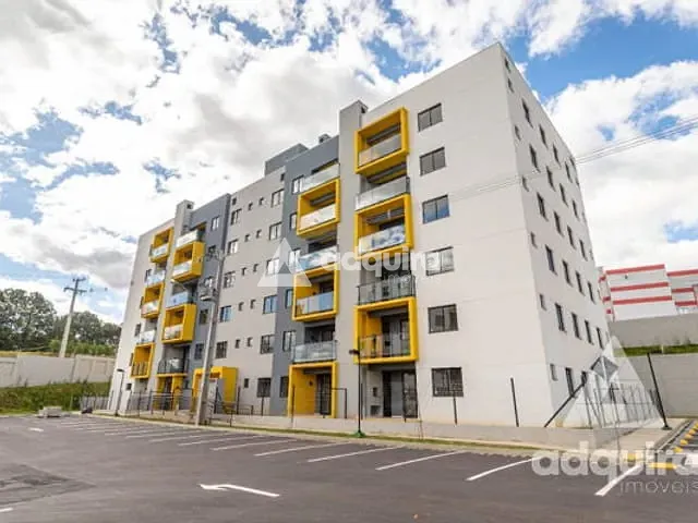 Apartamento 3 quartos e 1 banheiro, à venda, no bairro Uvaranas em Ponta Grossa