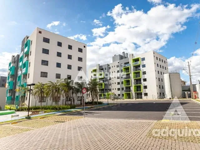 Apartamento com 67m² 3 quartos e 2 banheiros, à venda, no bairro Uvaranas em Ponta Grossa