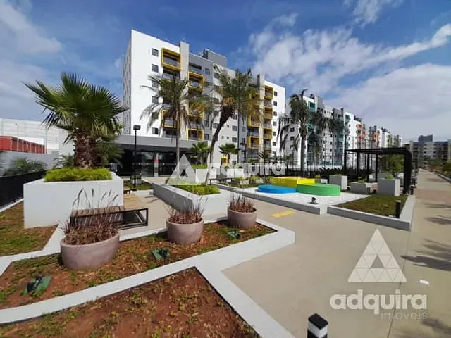 Apartamento 2 quartos e 1 banheiro, à venda, no bairro Contorno em Ponta Grossa