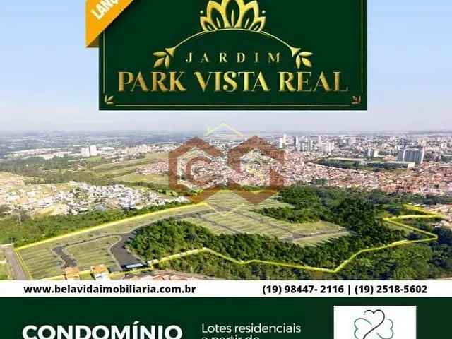Terreno com 150m², à venda, no bairro Jardim Park Real em Indaiatuba