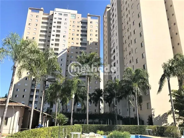 Apartamento com 80m² 2 quartos e 2 banheiros, para alugar, no bairro Mansões Santo Antônio em Campinas