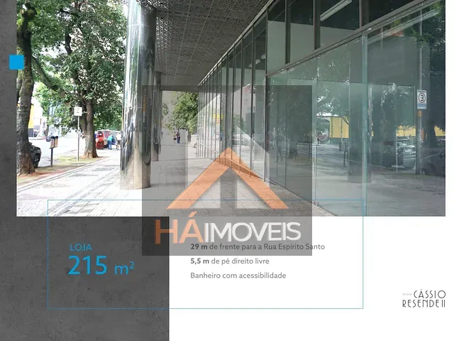 Andar corporativo com 326m², para alugar, no bairro Lourdes em Belo Horizonte