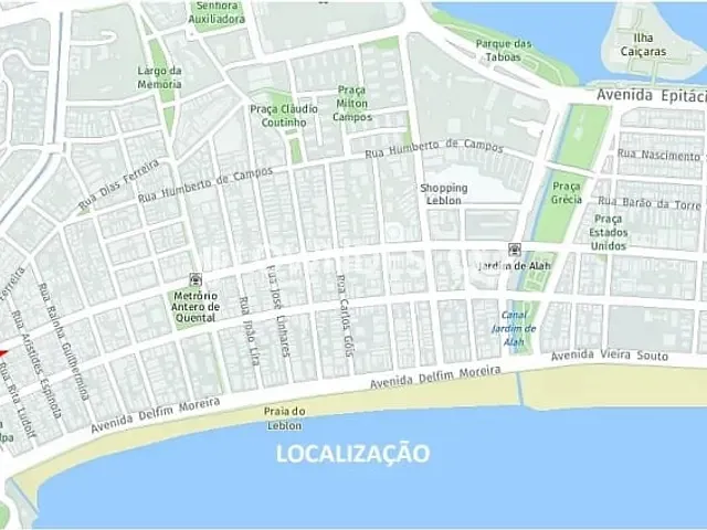 Andar corporativo para alugar, no bairro Leblon em Rio de Janeiro