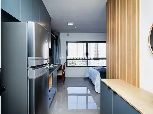 Apartamento 1 quarto e 1 banheiro, à venda, no bairro Brooklin Paulista em São Paulo