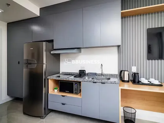 Apartamento 1 quarto e 1 banheiro, à venda, no bairro Brooklin Paulista em São Paulo