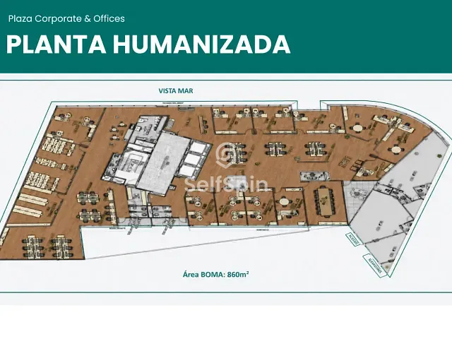 Andar corporativo para alugar, no bairro Centro em Niterói