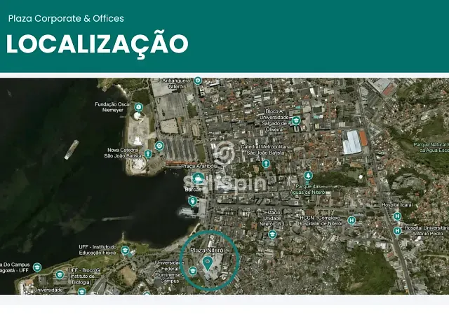Andar corporativo para alugar, no bairro Centro em Niterói