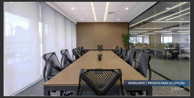 Andar corporativo com 1013m², para alugar, no bairro Itaim Bibi em São Paulo