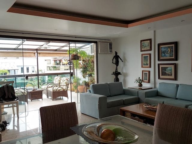 Apartamento com 410m² 5 quartos e 6 banheiros, à venda, no bairro Recreio dos Bandeirantes em Rio de Janeiro