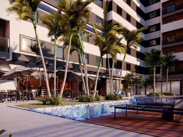 Studio com 35m² 1 quarto e 1 banheiro, à venda, no bairro Novo Mundo em Curitiba