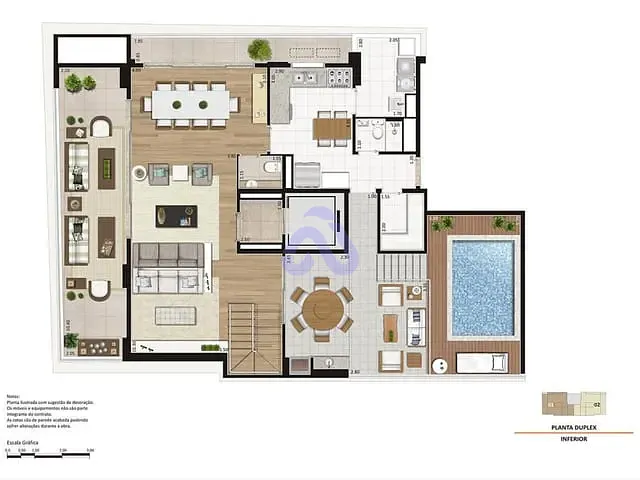 Apartamento com 1987m² 3 quartos e 3 banheiros, à venda, no bairro Vila Clementino em São Paulo