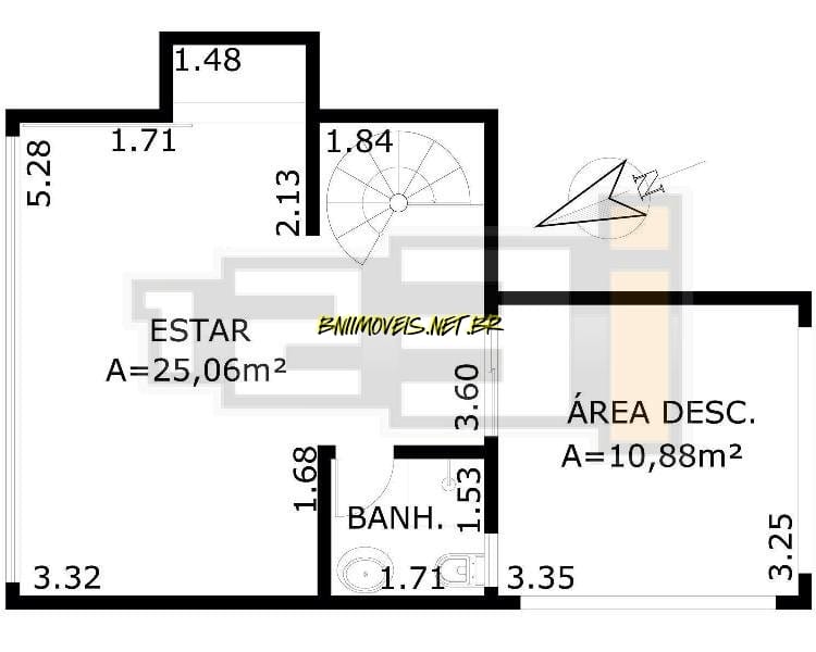 Apartamento, 1 quarto, 101 m² - Foto 17