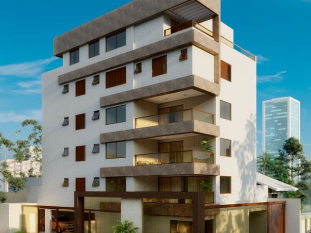 Apartamento com 633m² 4 quartos e 5 banheiros, à venda, no bairro Santa Rosa em Belo Horizonte