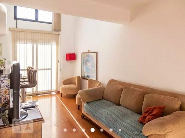 Apartamento com 96m² 1 quarto e 2 banheiros, à venda ou para alugar, no bairro Moema em São Paulo