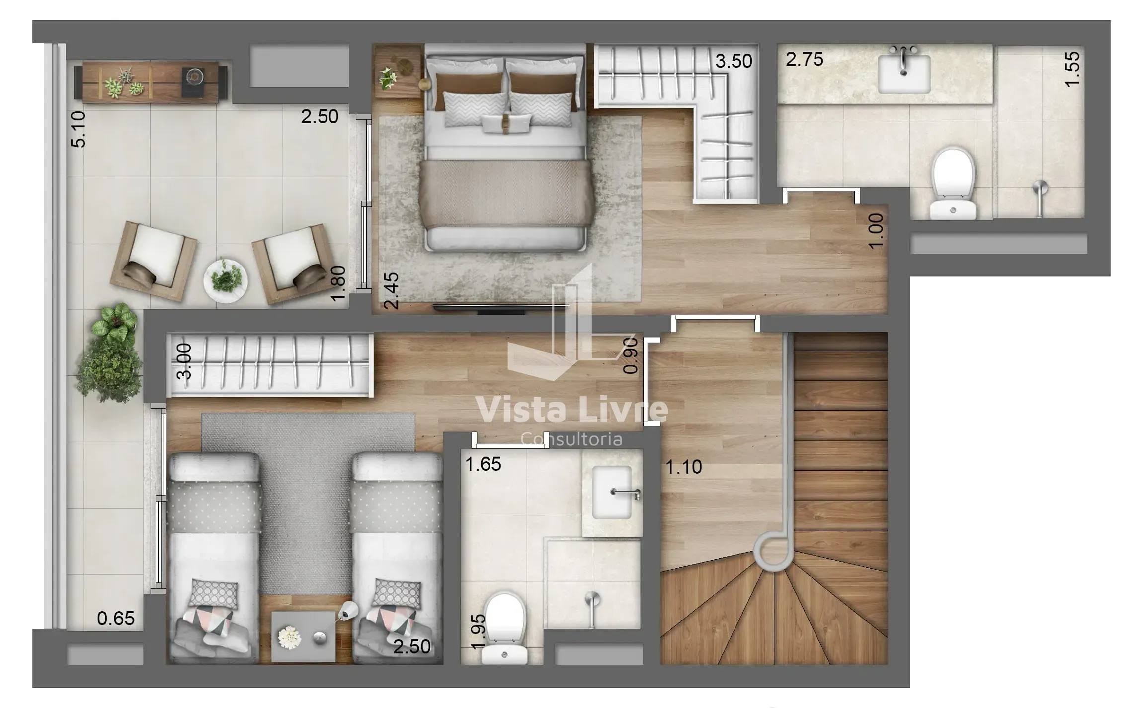 Apartamento, 2 quartos, 91 m² - Foto 12