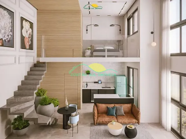 Studio com 68m² 1 quarto e 1 banheiro, à venda, no bairro Rio Tavares em Florianópolis