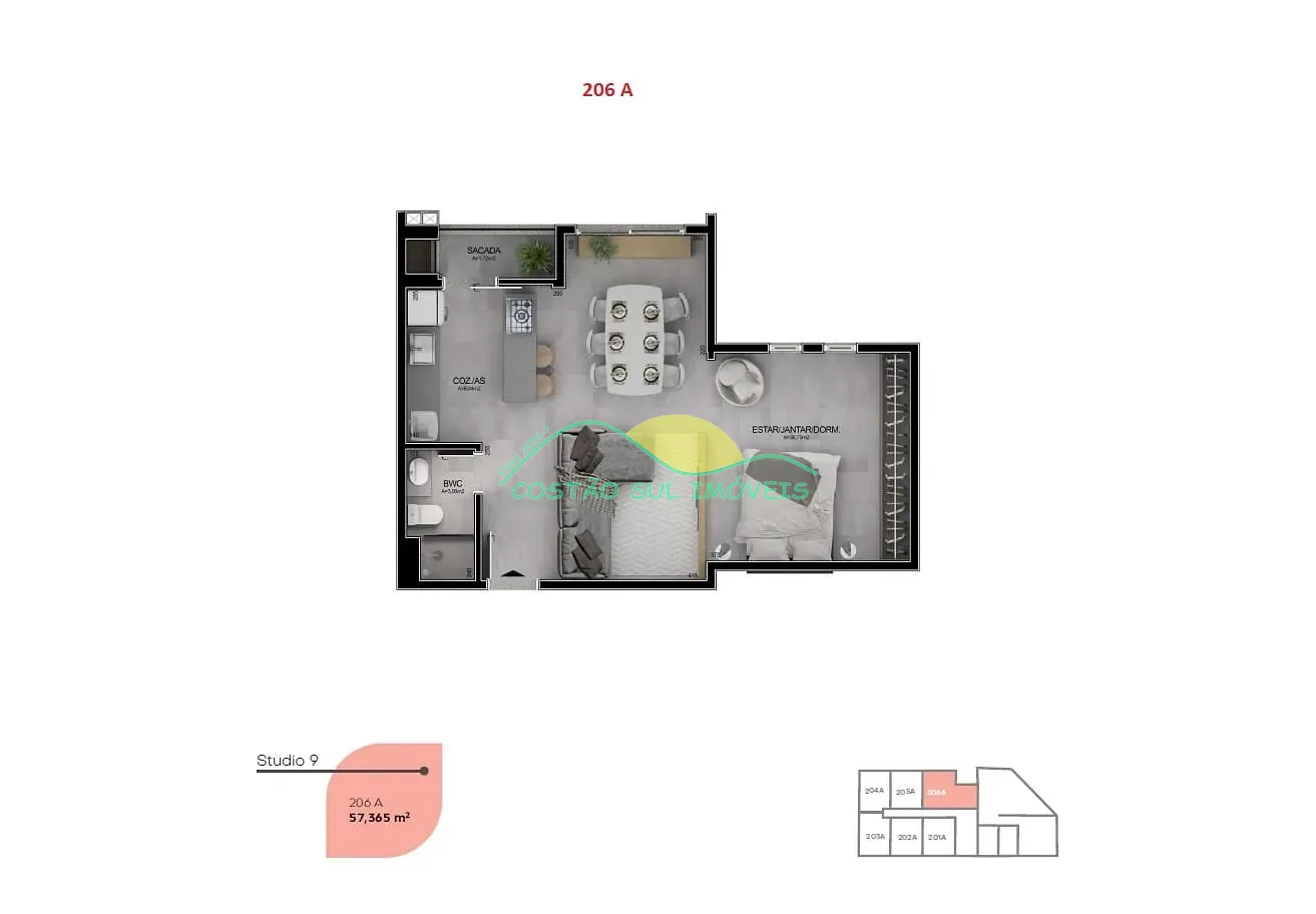 Apartamento, 1 quarto, 68 m² - Foto 26