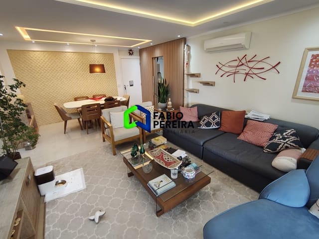 Apartamento com 155m² 3 quartos e 5 banheiros, à venda, no bairro Barra da Tijuca em Rio de Janeiro
