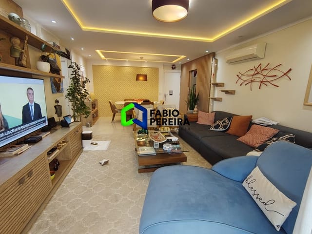Apartamento com 155m² 3 quartos e 5 banheiros, à venda, no bairro Barra da Tijuca em Rio de Janeiro