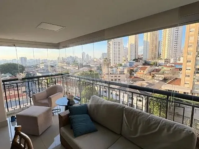 Apartamento com 186m² 3 quartos e 3 banheiros, à venda, no bairro Parque da Mooca em São Paulo