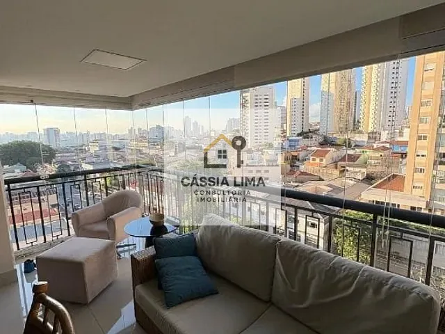 Apartamento com 186m² 3 quartos e 3 banheiros, à venda, no bairro Parque da Mooca em São Paulo