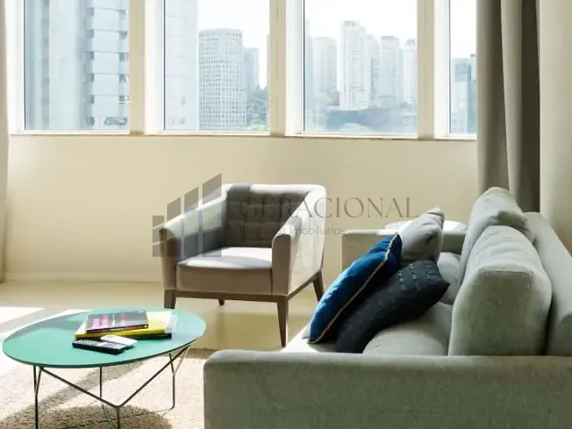 Apartamento 1 quarto e 2 banheiros, à venda, no bairro Cidade Monções em São Paulo