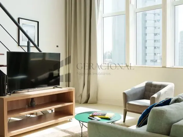Apartamento 1 quarto e 2 banheiros, à venda, no bairro Cidade Monções em São Paulo