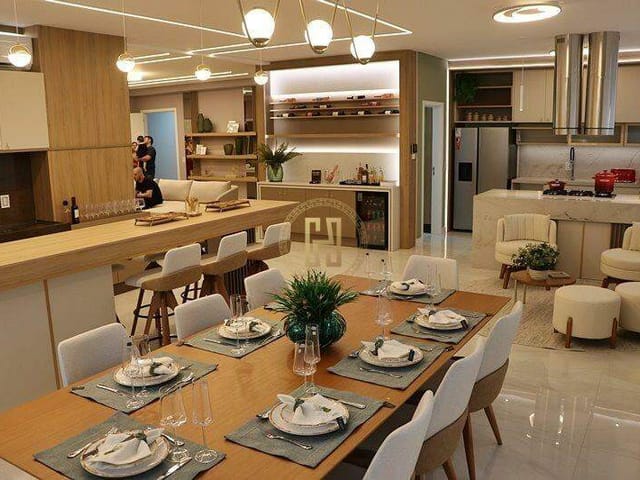 Apartamento com 222m² 3 quartos e 4 banheiros, à venda, no bairro Centro em Nova Mutum