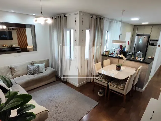 Apartamento 2 quartos e 2 banheiros, à venda, no bairro Campestre em Santo André