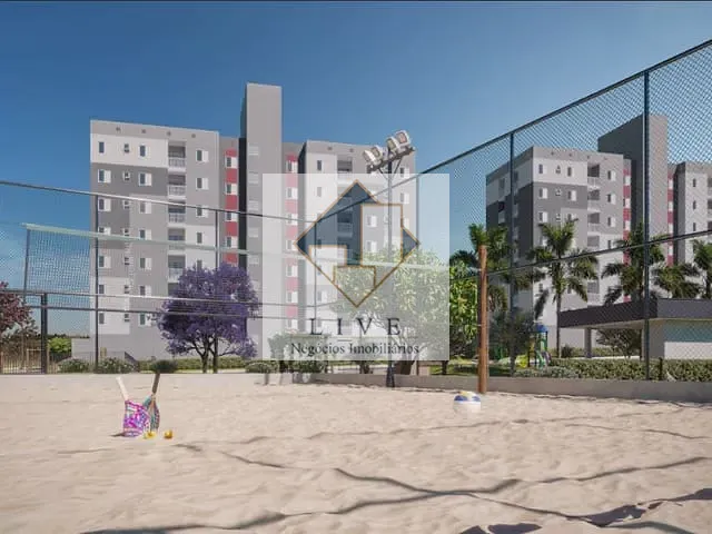 Apartamento 2 quartos e 1 banheiro, à venda, no bairro Jardim dos Manacás em Santa Bárbara D'Oeste