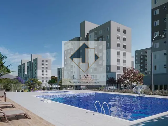 Apartamento 2 quartos e 1 banheiro, à venda, no bairro Jardim dos Manacás em Santa Bárbara D'Oeste