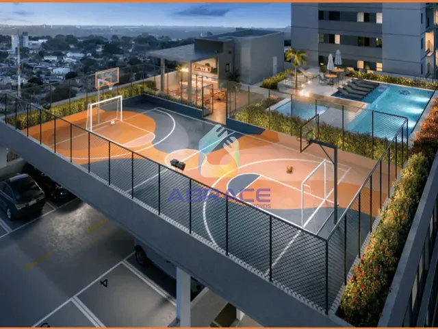 Apartamento com 66m² 2 quartos e 2 banheiros, à venda, no bairro Vila Margarida em Campo Grande