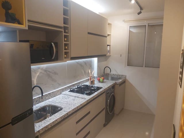 Apartamento 2 quartos e 1 banheiro, à venda, no bairro Setor Serra Dourada - 3ª Etapa em Aparecida de Goiânia