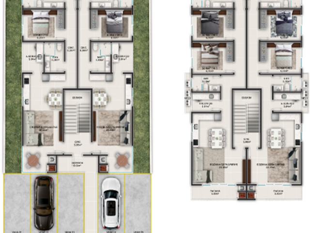 Foto do Apartamento - TÁ BARATO!! À uma caminhada de 350 metros a pé até o mar, rua tranquila e habitada, imóvel pronto, valores super atrativos. PRAIA DA PINHEIRA - Palhoça, SC | Expansão Imóveis