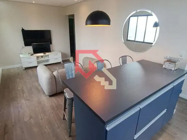 Apartamento com 76m² 3 quartos e 1 banheiro, para alugar, no bairro Vila Bocaina em Mauá