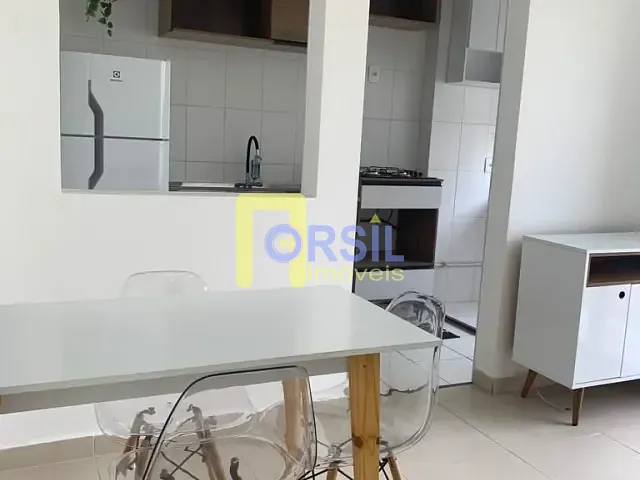 Apartamento com 55m² 2 quartos e 1 banheiro, para alugar, no bairro Vila Mogilar em Mogi das Cruzes