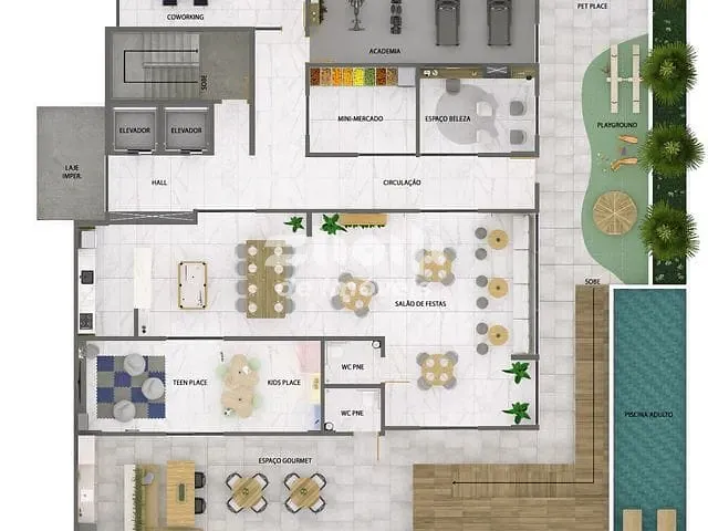 Apartamento com 66m² 3 quartos e 1 banheiro, à venda, no bairro Aeroclube em João Pessoa