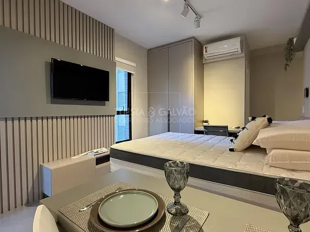 Apartamento com 22m² 1 quarto e 1 banheiro, à venda, no bairro Bigorrilho em Curitiba