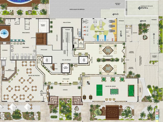 Foto do Apartamento - Apartamento à venda 262m² , Jardim América (Dourados, MS) (Sem acabamentos) - 4 Quartos (1 Suíte) - 4 Banheiros (1 Lavabo) - 3 Vagas Garagem -. | Ezzato Imóveis