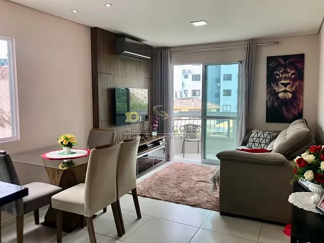 Apartamento com 87m² 3 quartos e 2 banheiros, à venda, no bairro Pagani em Palhoça
